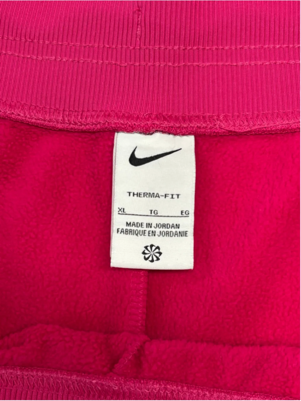 Nike Women's Therma-FIT One Joggers Pink Fleece Sweatpants Size XL - 818
